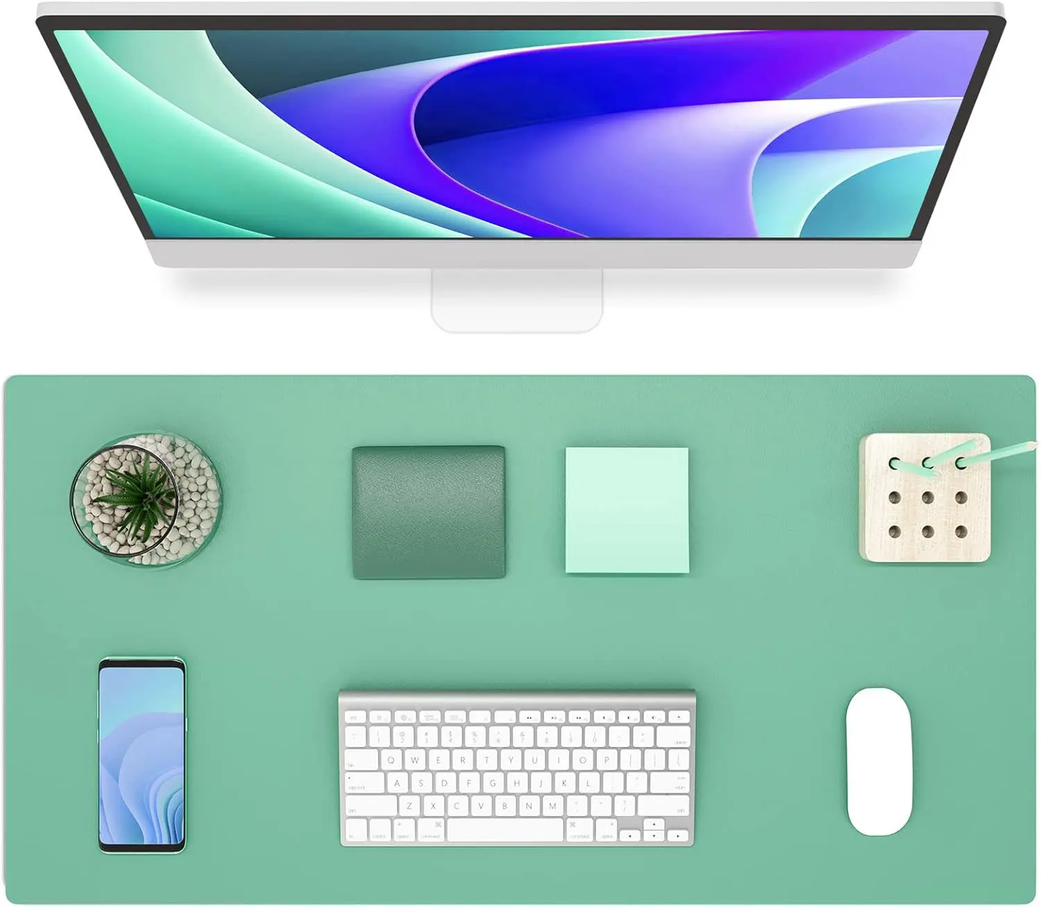 

Non-Slip Desk Mat, Desk Pad, Desk Blotter, Desktop Mat for Desk, Large Desk Protector, Office Computer and Laptop Mat for Desk