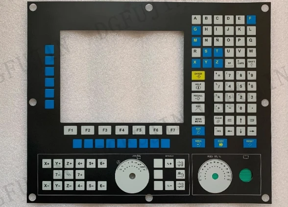 

New MONITOR-55M-11-LCD film switch black operation panel button panel