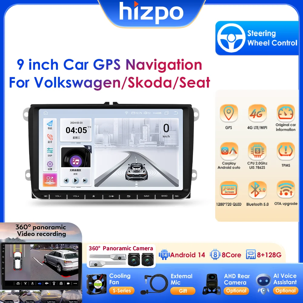Hizpo 2Din Carplay … - image