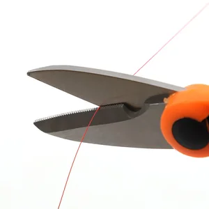 High, non -slip carbon steel scissors, strong industrial peeling of the wire and cable, suitable for the home and the office, 10 Main Electrician Sales - №2