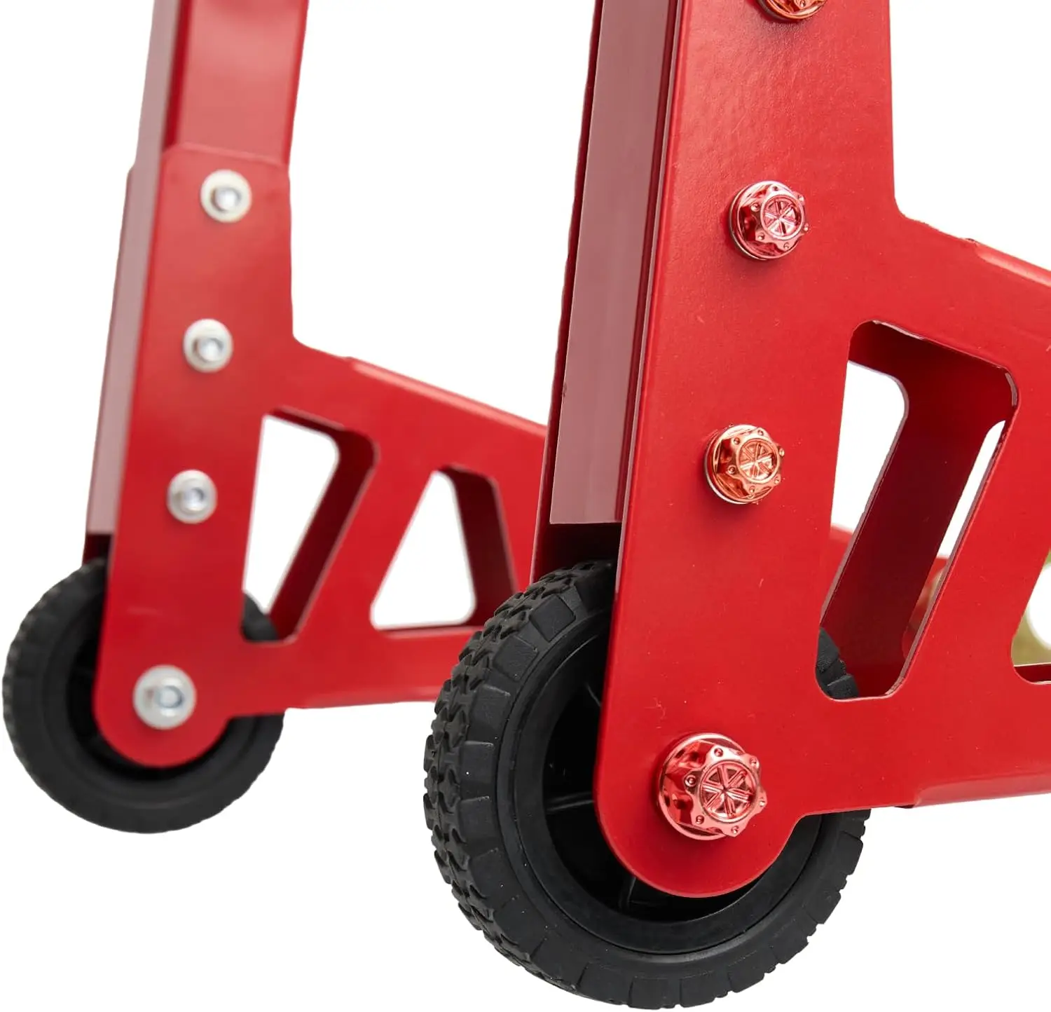 Aluminum Motorcycle Stands Front and Rear 880lbs Heavy Duty Wheel Lift Combo Swingarm Spool Peddock Stand for Yamaha Honda Kawas