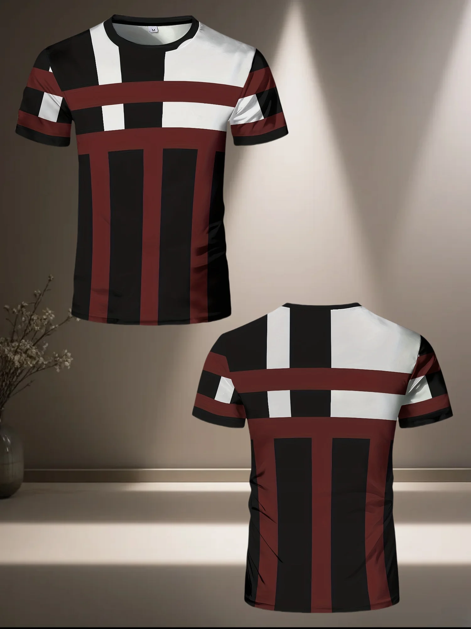 

Летняя популярная футболка с 3D принтом, свободная удобная модная мужская и женская уличная футболка 2025 года, новая мото для отпуска