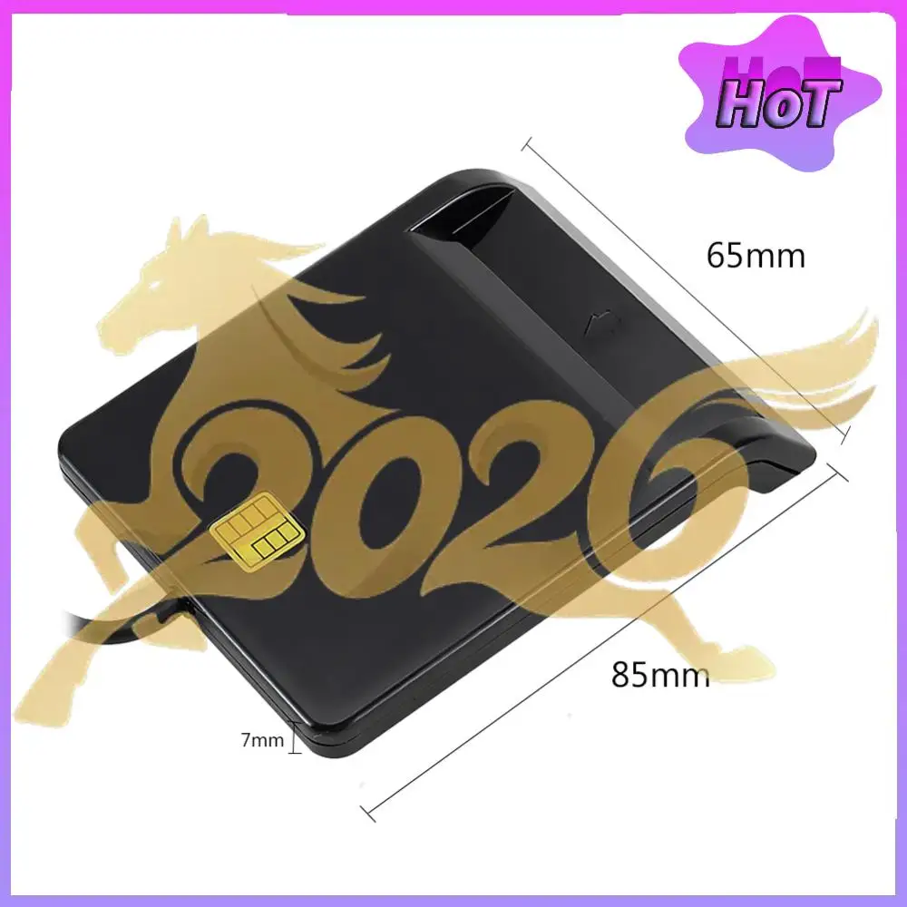 Stable Operation USB Smart Card Reader Reliable Simplicity for DNIE ATM CAC IC ID SIM Card Cloner Connector Windows