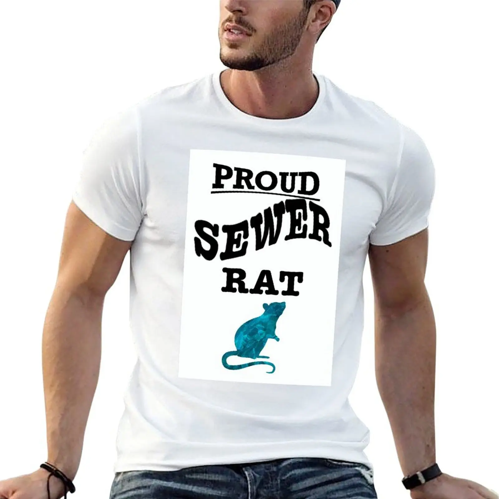 

Sewer rat T-Shirt t shirts with prints t shirt man cotton man t shirts high quality luxury brand T-shirt