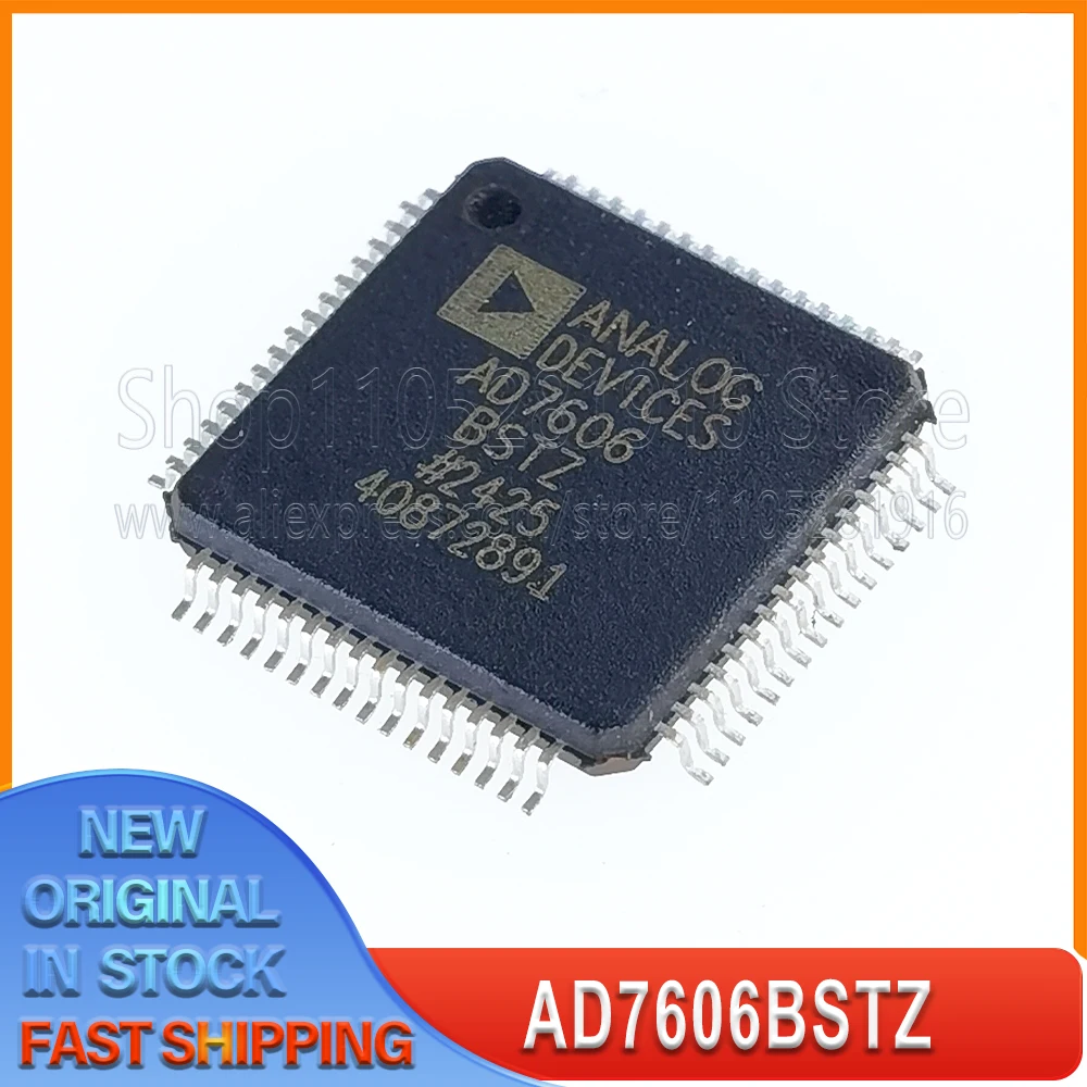 

1~20PCS/LOT AD7606 AD7606BSTZ AD7606BST LQFP-64 100% New Spot stock