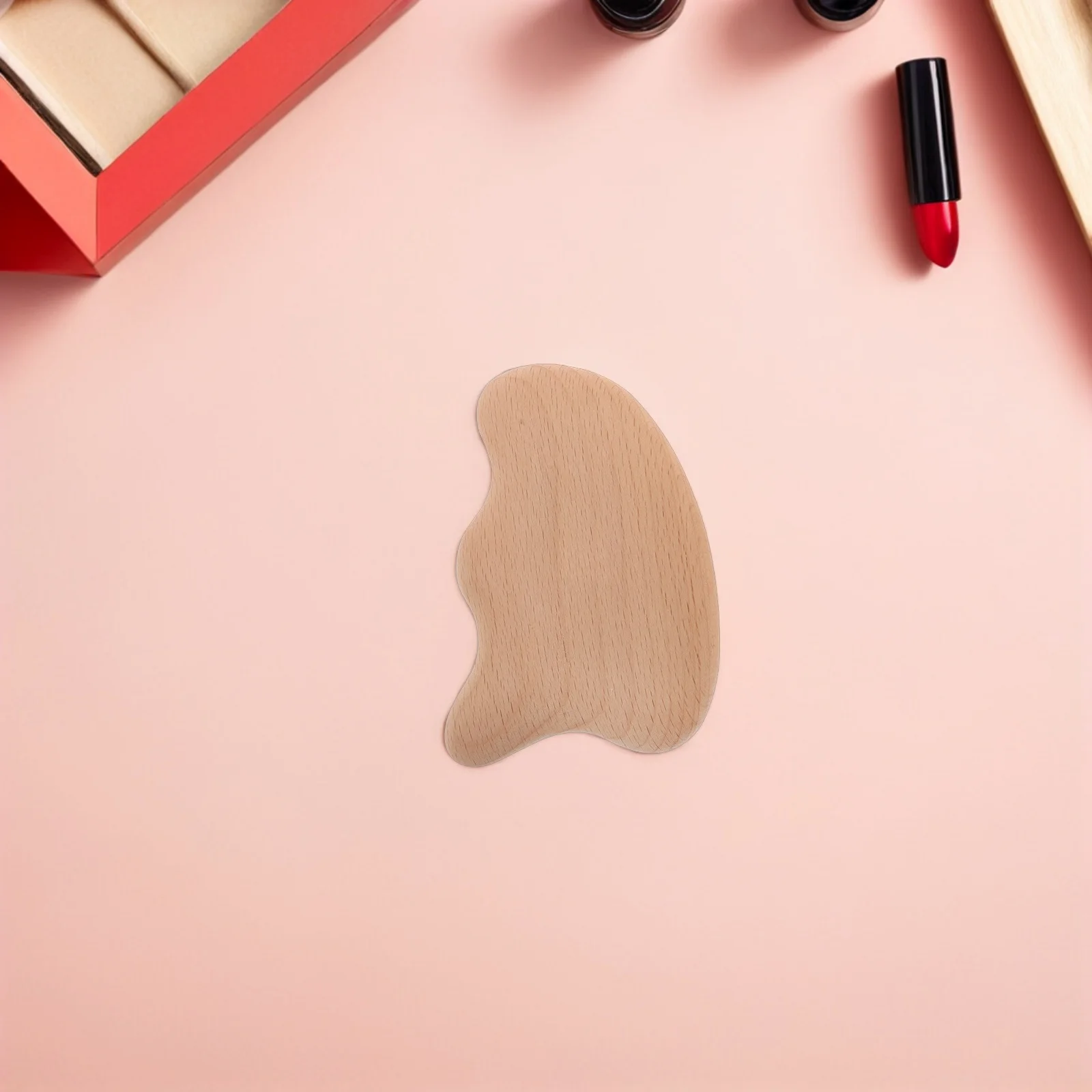 Planche Gua Sha en bois pour le massage du corps et du visage, thérapie par grattage, soins des méridiens, conception ergonomique Portable, matériau naturel, 3 pièces