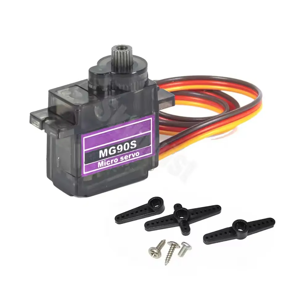 All metal MG90S  gear 9g Servo SG90 Upgraded version For Rc Helicopter Plane Boat Car MG90 9G Trex 450 RC Robot