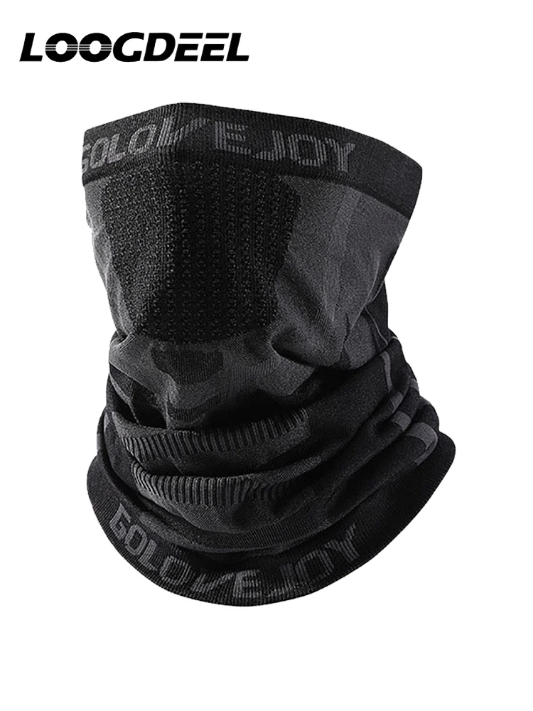 AliExpress LOOGDEEL Bandana Running Velvet Thermal Neck Warmer Ski Hiking Cycling Riding Snowboard Scarf Windproof Headgear Winter Sports