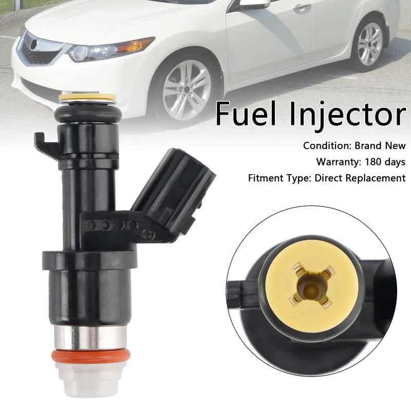 RRR+ 1PCS Fuel Injector 16450-R40-A01 For Honda Accord Civic CRV 2.4L 2008-2015 T0