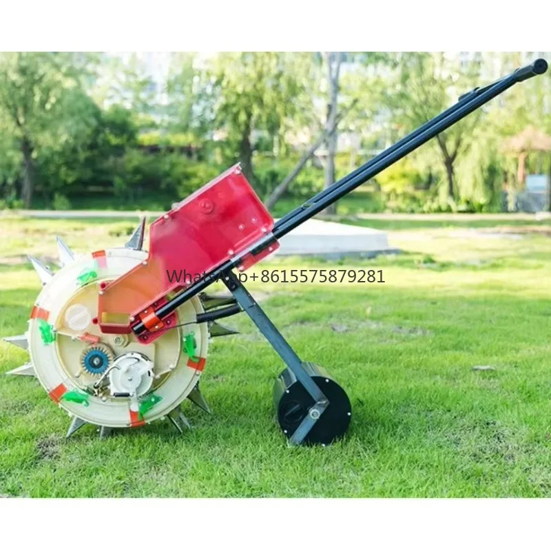

Agricultural Machinery Double Mouth 5 Nozzles Hand Push Manual Fertilizer Corn Bean Peanut Seeder and Planting Machine