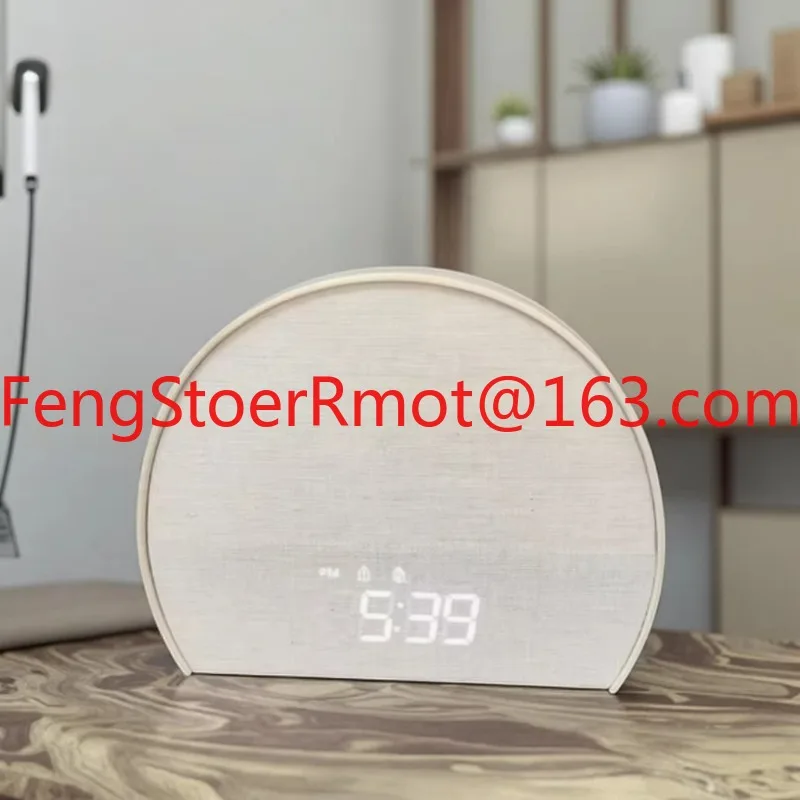 Sunrise alarm clock with white noise machine perfect gift sunrise analog alarm clock with 10 white noise