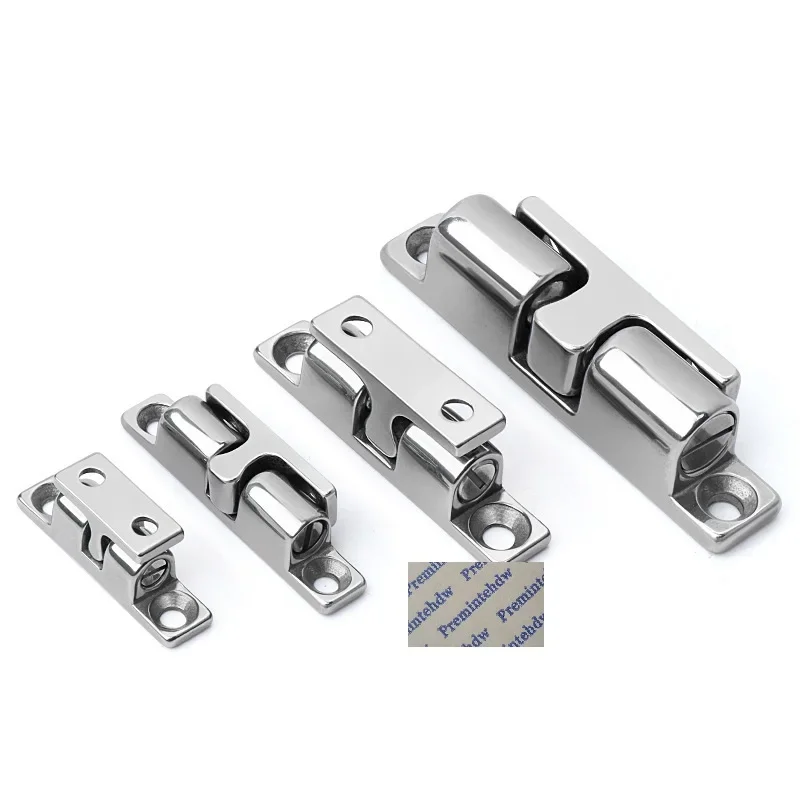 

4Pcs Heavy Cast SUS304 Adjustable Tension Cabinet Door Catch Latch Double Ball Rollers Ship Yacht RV