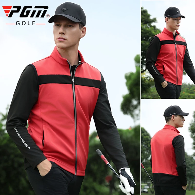

2025 мужские новые жилеты для гольфа, мужские ветрозащитные водонепроницаемые куртки без рукавов, мужские спортивные жилеты на полной молнии, сохраняющие тепло, дорожные топы