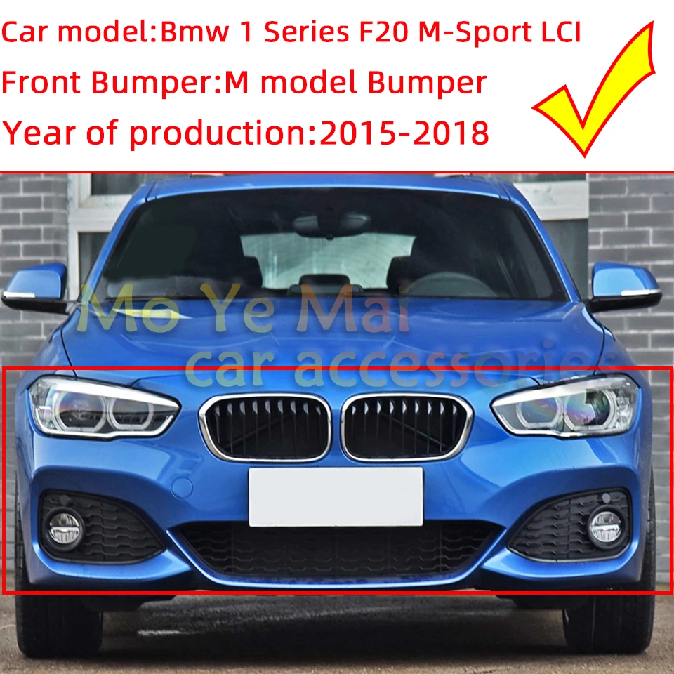 Bumper Trekhaak Cover Cap Voor Bmw 1 Serie F20 F21 Lci M-Sport 2015-2018 51118064578 51128060301 116i 118i 125d M135i Hatchback