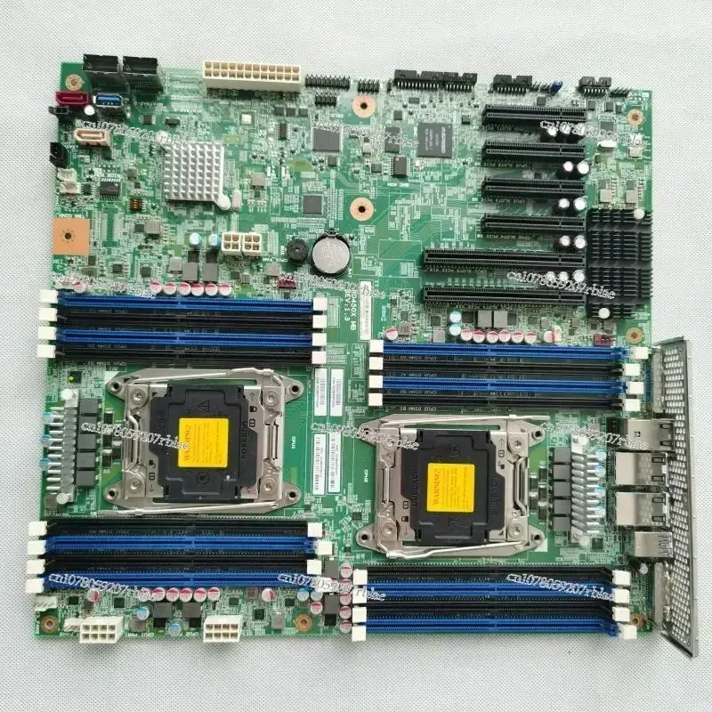 Suitable for six card DIY computer X99 dual server main board E5-v3v4cpu M.2 boot  RD450X