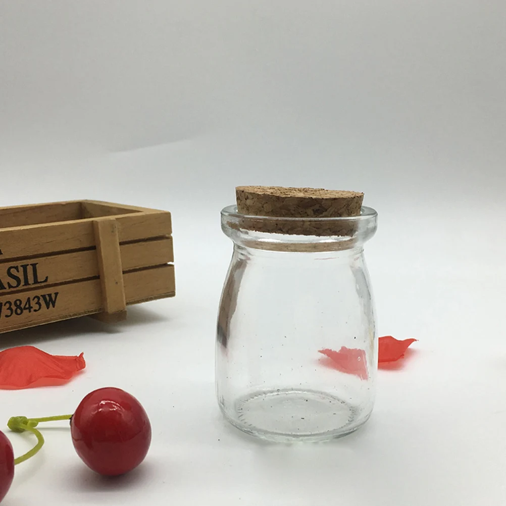 

10 Pcs Savings Bottle Glass Favor Jars for Crafts DIY Wishing Bottles with Label Tags Perfume Honey Pot