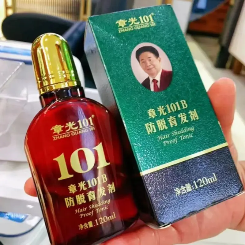 

ZHANGGUANG101 120ml Ginseng Healthy Nourishing Hair Hair Growth Tonic Powerful Ancient Method Hair Generating Essence Hair Tonic
