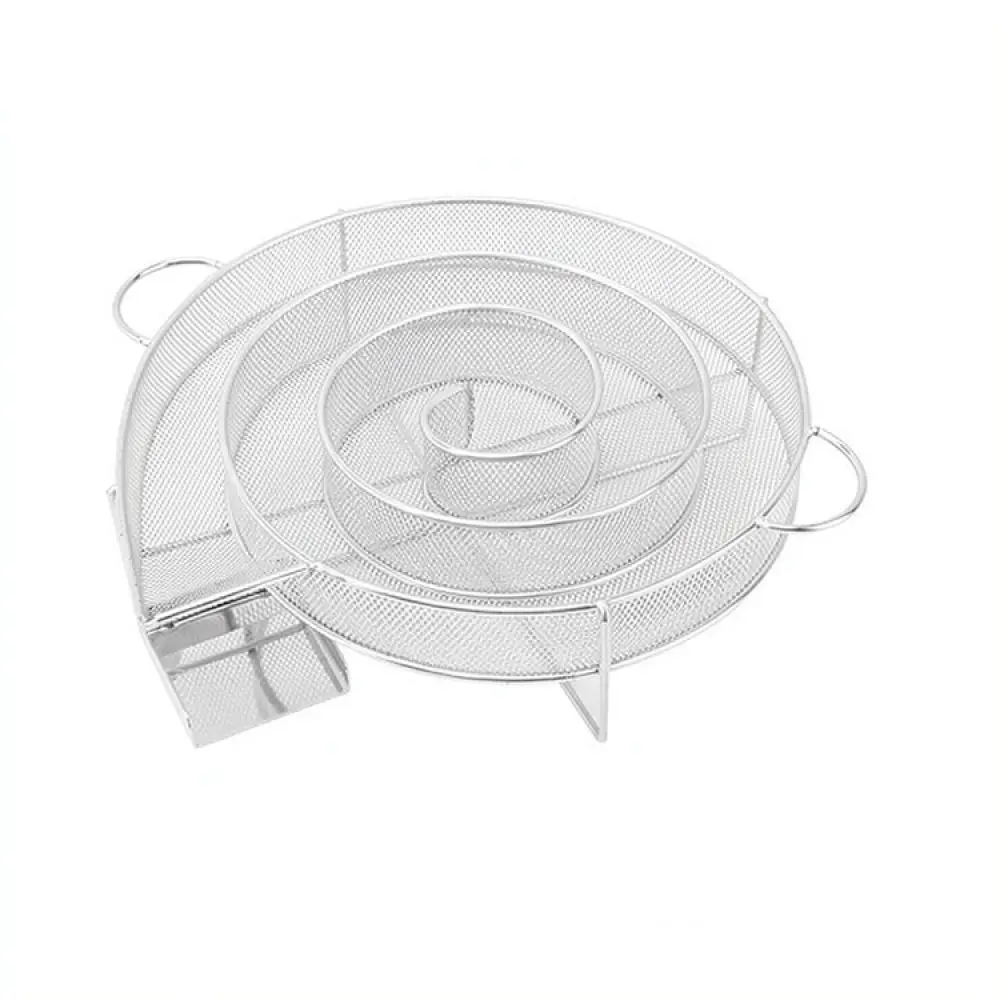 Heavy Duty Stainless Steel BBQ Smoker Tray For Outdoor Grilling Cold Smoke Generator Portable Meat Fish