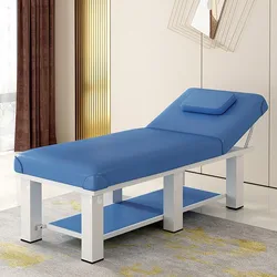 Cama de Masaje especial para belleza de pestañas, cómoda y ajustable, mesa de Masaje para dormir, Camilla tailandesa para terapia de baño, muebles de salón, KMMT