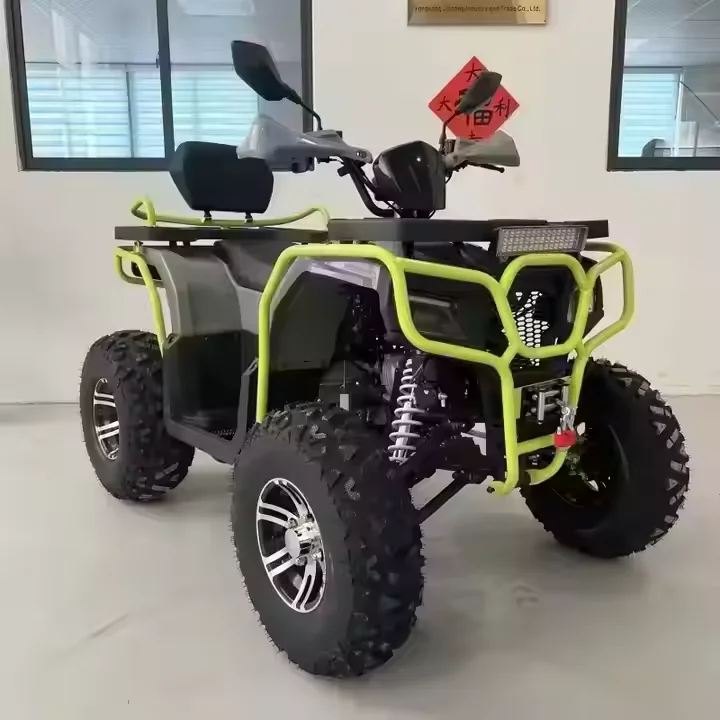 200cc Automatic 4 Stroke 1 Cylinder Air-Cooled ATV 4 Wheeler with Chain Drive Transmission System