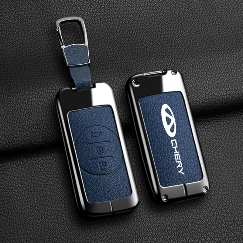 New Auto Car Key Remote Case Cover For Chery Tiggo 4 5X 7 Pro 8 Exeed Txl Tx Lx Car Shell Fob Protector Keychain Accessories