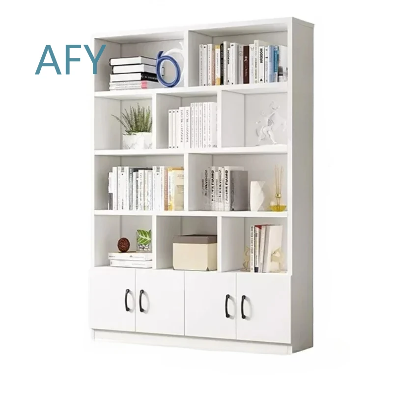 Nordic Bookcase for Living Room Modern Display Cabinet Storage Shelf Magazine Rack Book Organizer Home Furniture Minimalist