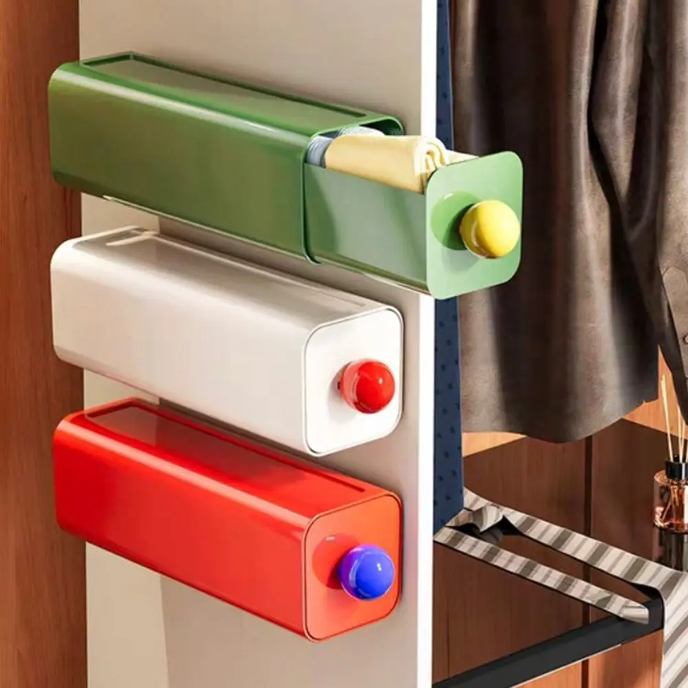 

Space-saving Desk Storage Box Large Capacity Wall Mounted Cosmetics Organizer Box Multi-function Stackable