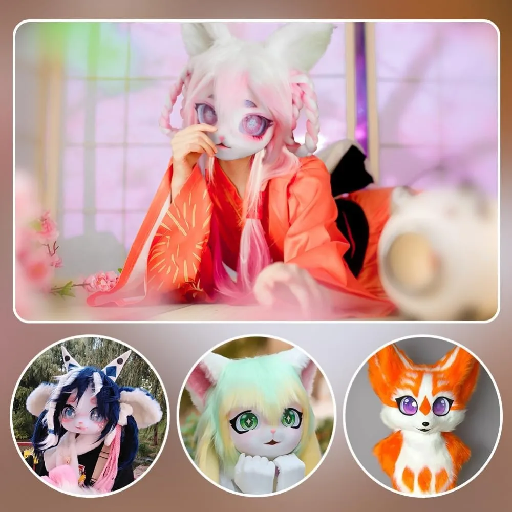 Custom Fursuit Eye Mesh 39x11.8inch White PVC Net 0.45mm Thick Waterproof Printable Mesh for Furries Cosplay Props Fursuits - Image 6