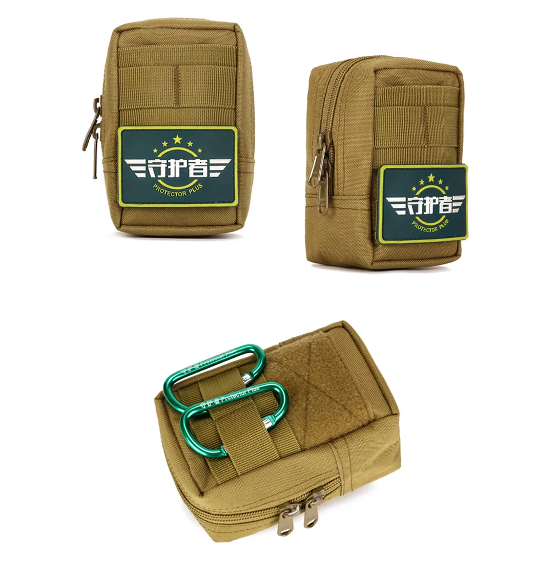 Men Waist Fanny Pack Bag Military Cell/Mobile Phone Cigarette Case Pocket Purse Pouch Nylon Accessories Belt Hip Bum Hook Bag