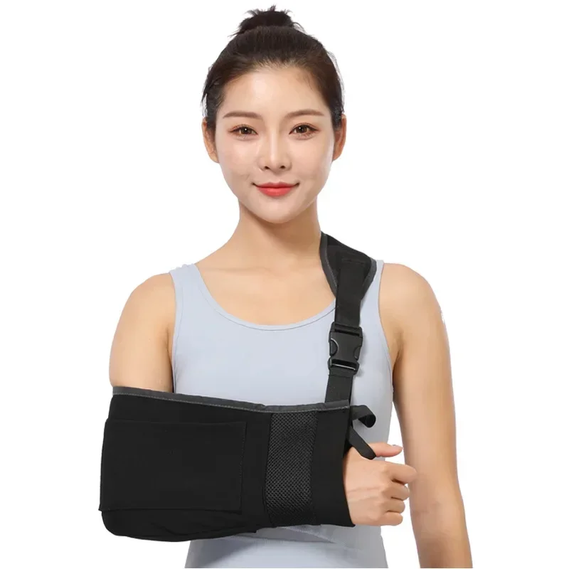 Shoulder Neck Wrist Arm Sling Protective Support Fixed Strap Enhanced Joint Breathable Arm Ventilation Fracture Care Support