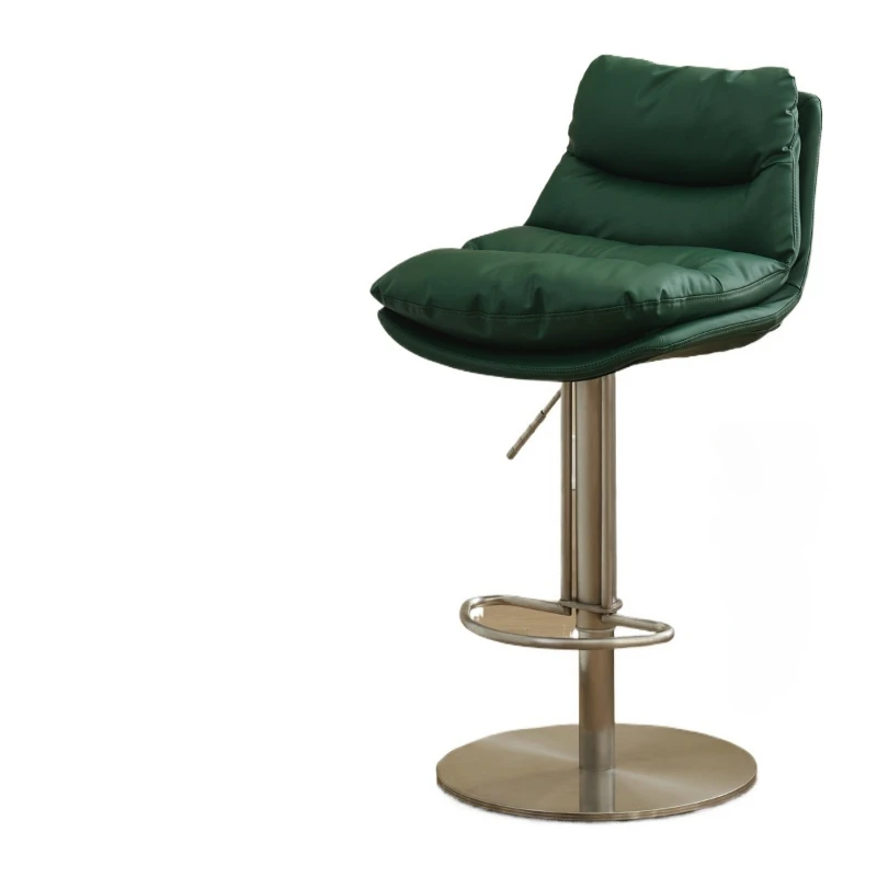 

Барные стулья для мероприятий, уличные, с высокой спинкой, белые, деревянные, дизайнерские, вращающиеся, в скандинавском стиле, мебель Taburete Alto