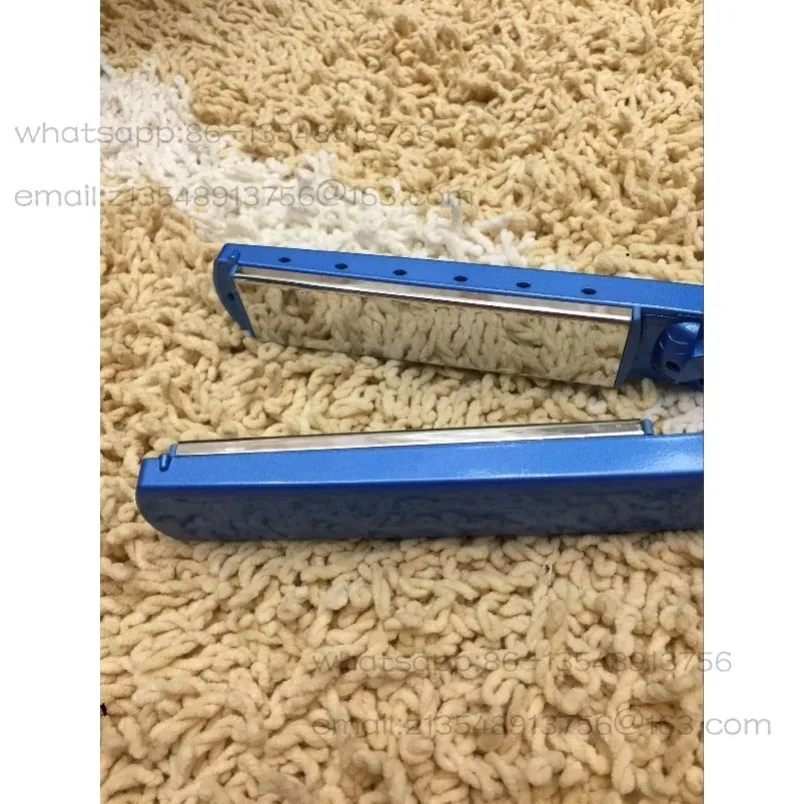 

Набор для выпрямления волос 3-в-1 с синей пластиной, средняя пластина, нано-титан, выпрямитель для волос