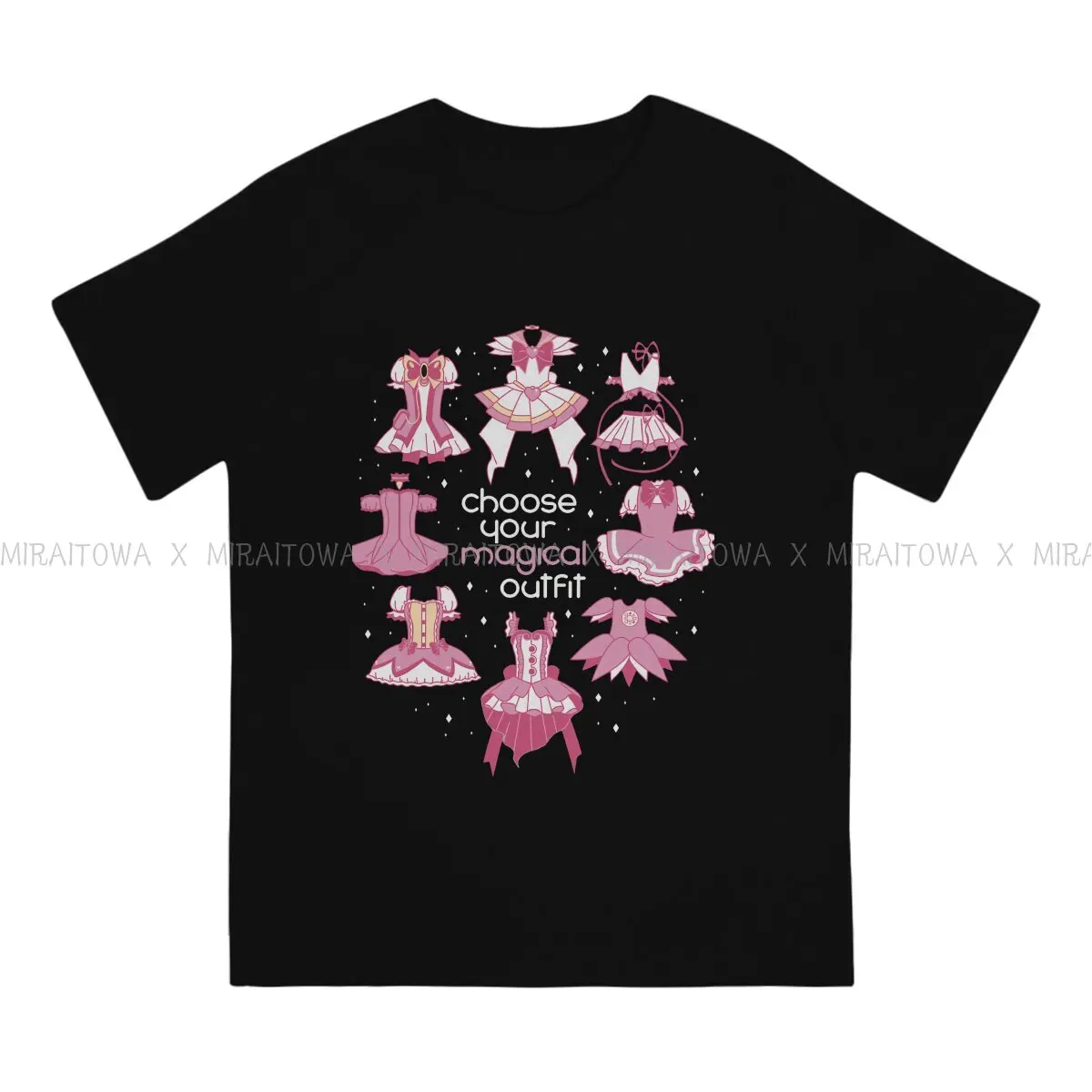 Tokyo Mew Mew Japanese Anime Original TShirts Choose Your Magical Outfit Classic Personalize Men's T Shirt Hipster Clothing