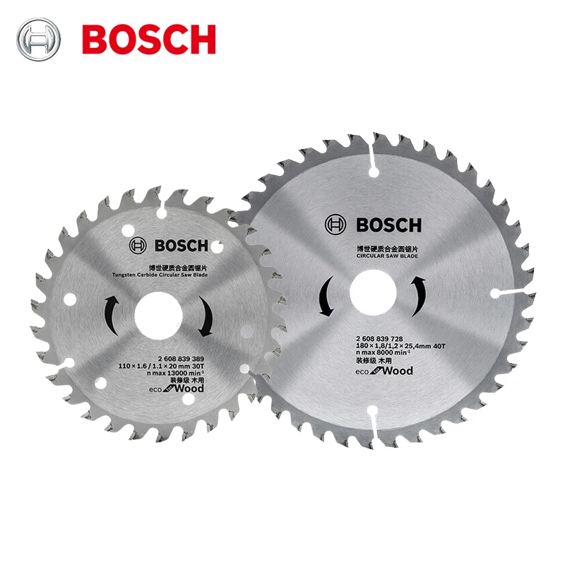 Bosch Original Woodworking Saw Blade 4/7/9/10/12 Inch Wood Aluminum Special Circular Saw Blade Angle Grinder Cutting Blade