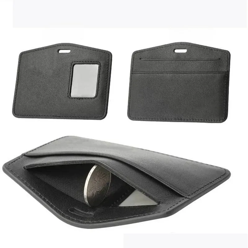Ultra Slim Front Pocket Wallet Mens Wallet with Card Slots Minimalist Travel Wallet Id Window Slots for Id Cards Case