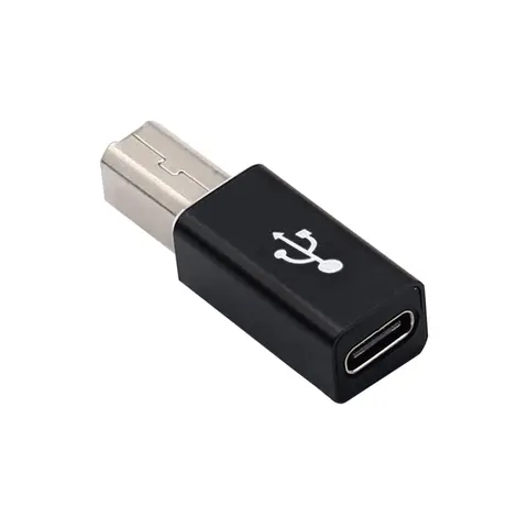 USB Type C Female to USB B Male Scanner Converter Male Adapter Connhection Convertor for Printer MIDI Controller Piano Keyboard