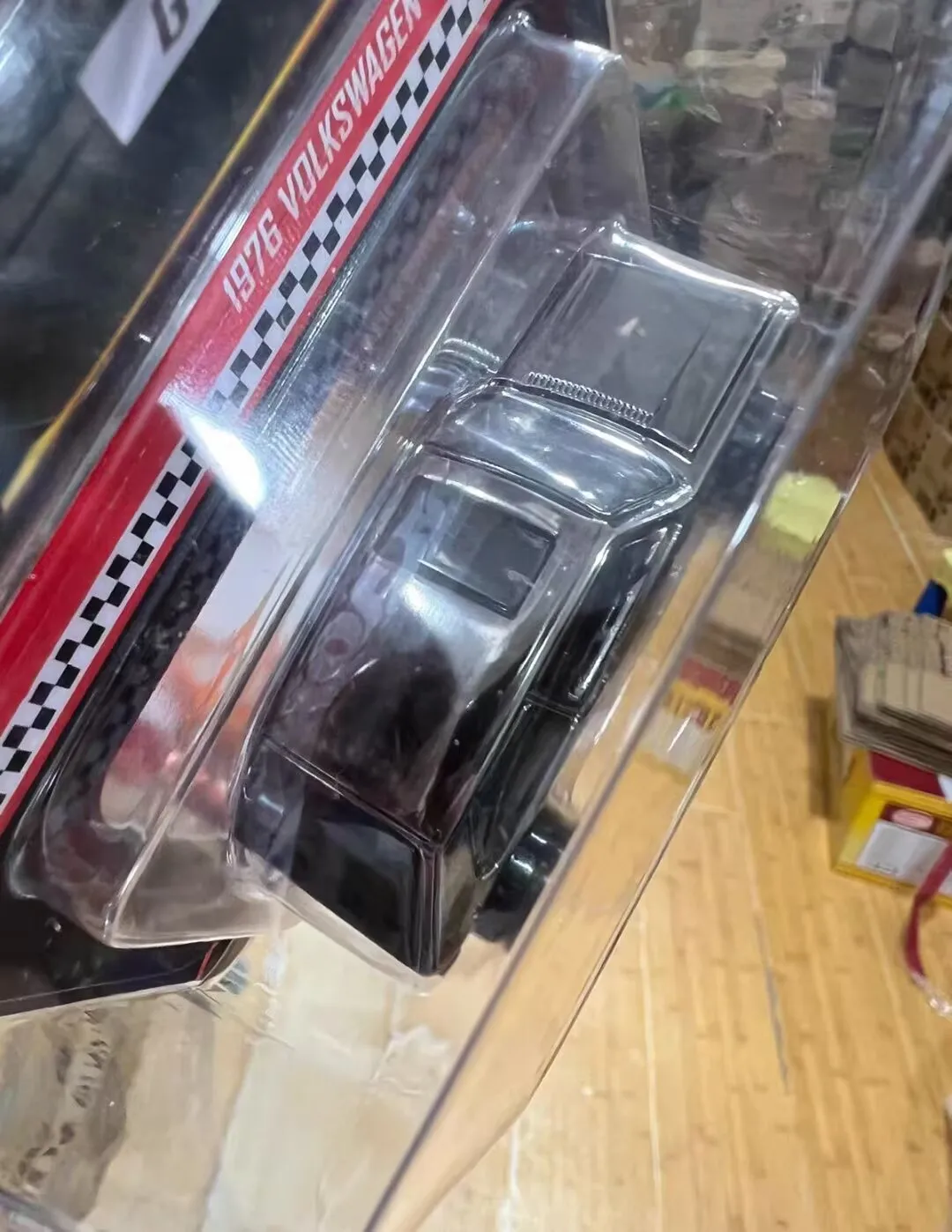 Neue Original Hot Wheels JCP07 RLC Exclusive 1976 Volkswagen Golf Mk1 GTI 1/64 Druckguss-Modellautos Jungenspielzeug zum Sammeln als Geburtstagsgeschenk