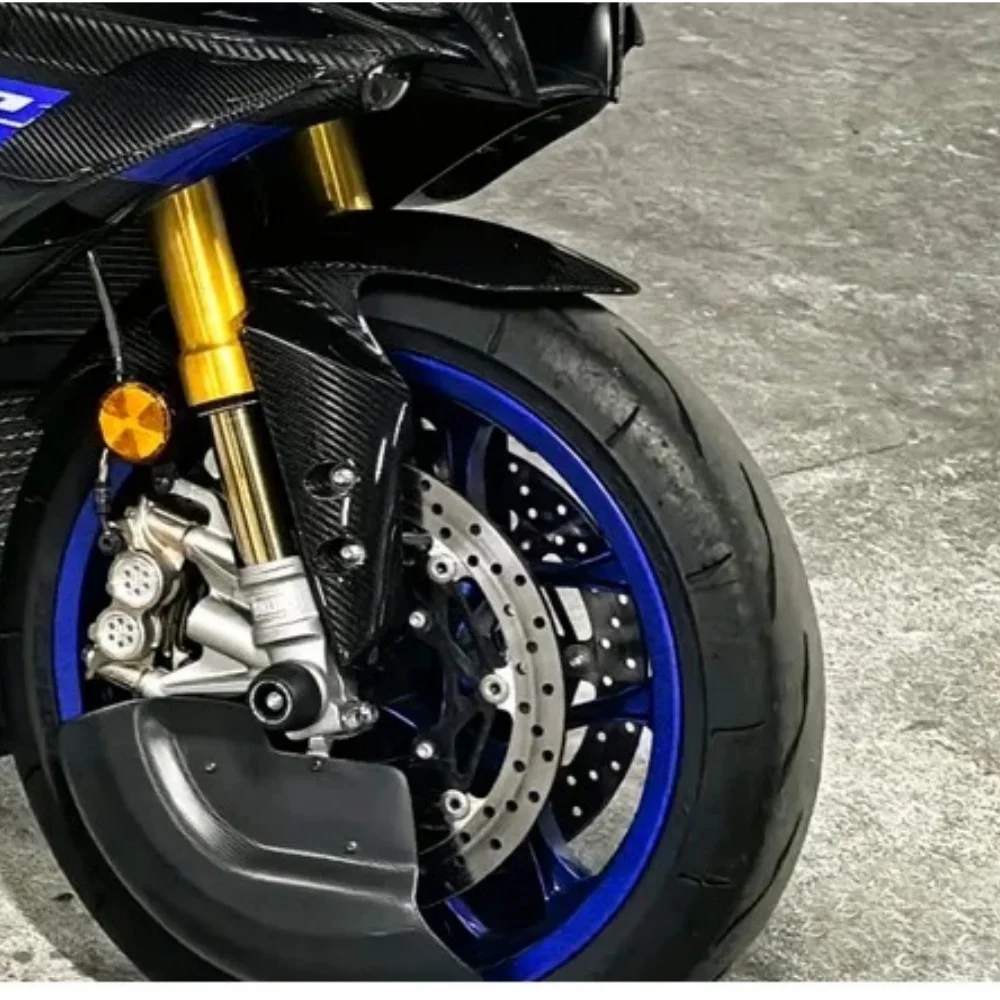 Suitable for Yamaha R1 R1M 100% carbon fiber wheel cover kit air deflector protection fairing motorcycle accessories