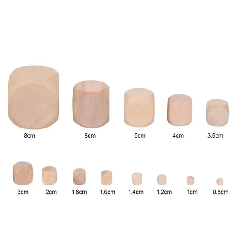 

10 шт./партия, детские деревянные гравировочные игрушки, 12 мм