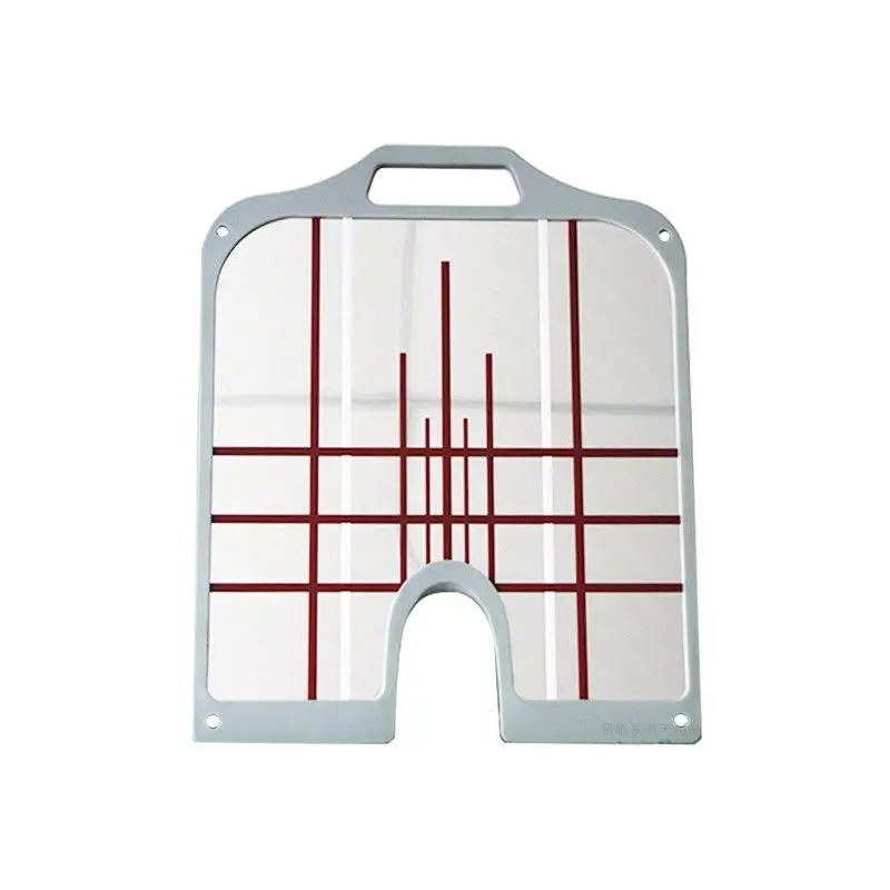 

Golf handle posture correction, auxiliary putter mirror positioning and aiming indoors and outdoors
