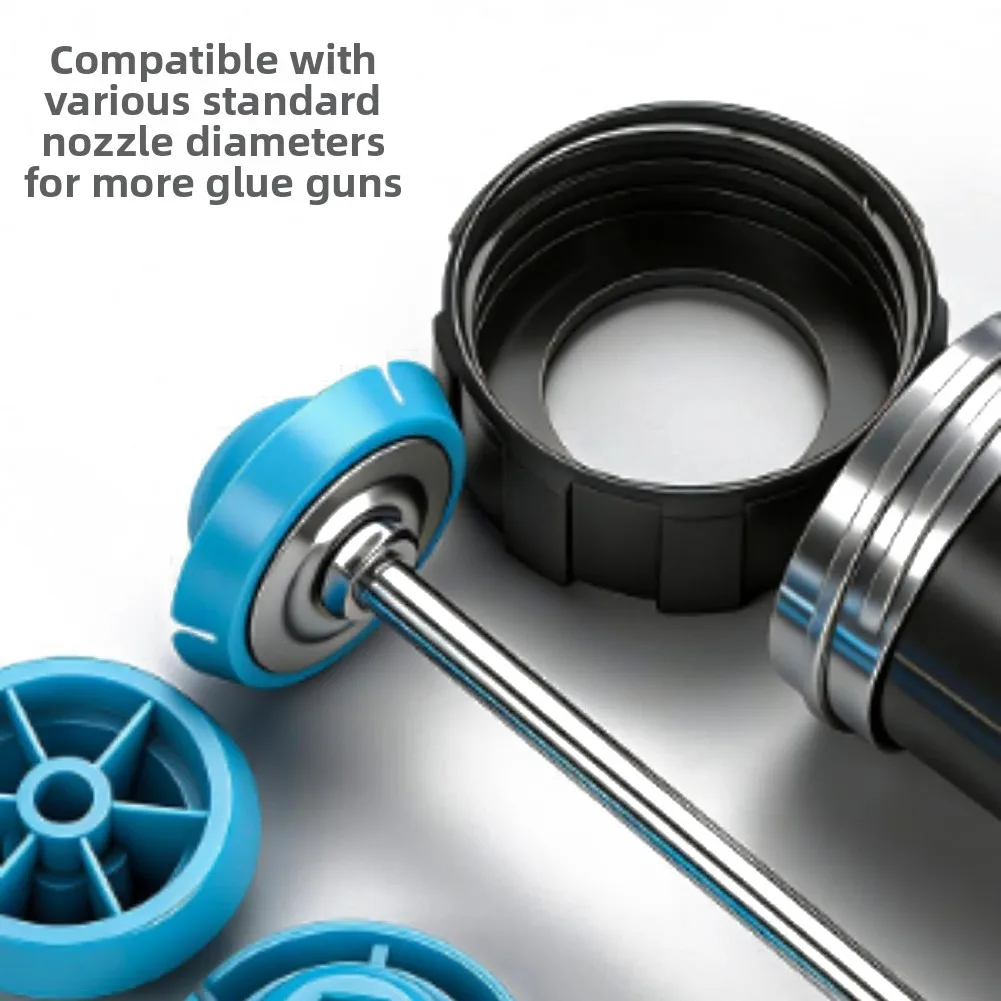 Fits 8mm Hole Nozzle Protector Glue Tool Push Plate DIY Toolkit Professional Workspace High Strength ABS Push Plate