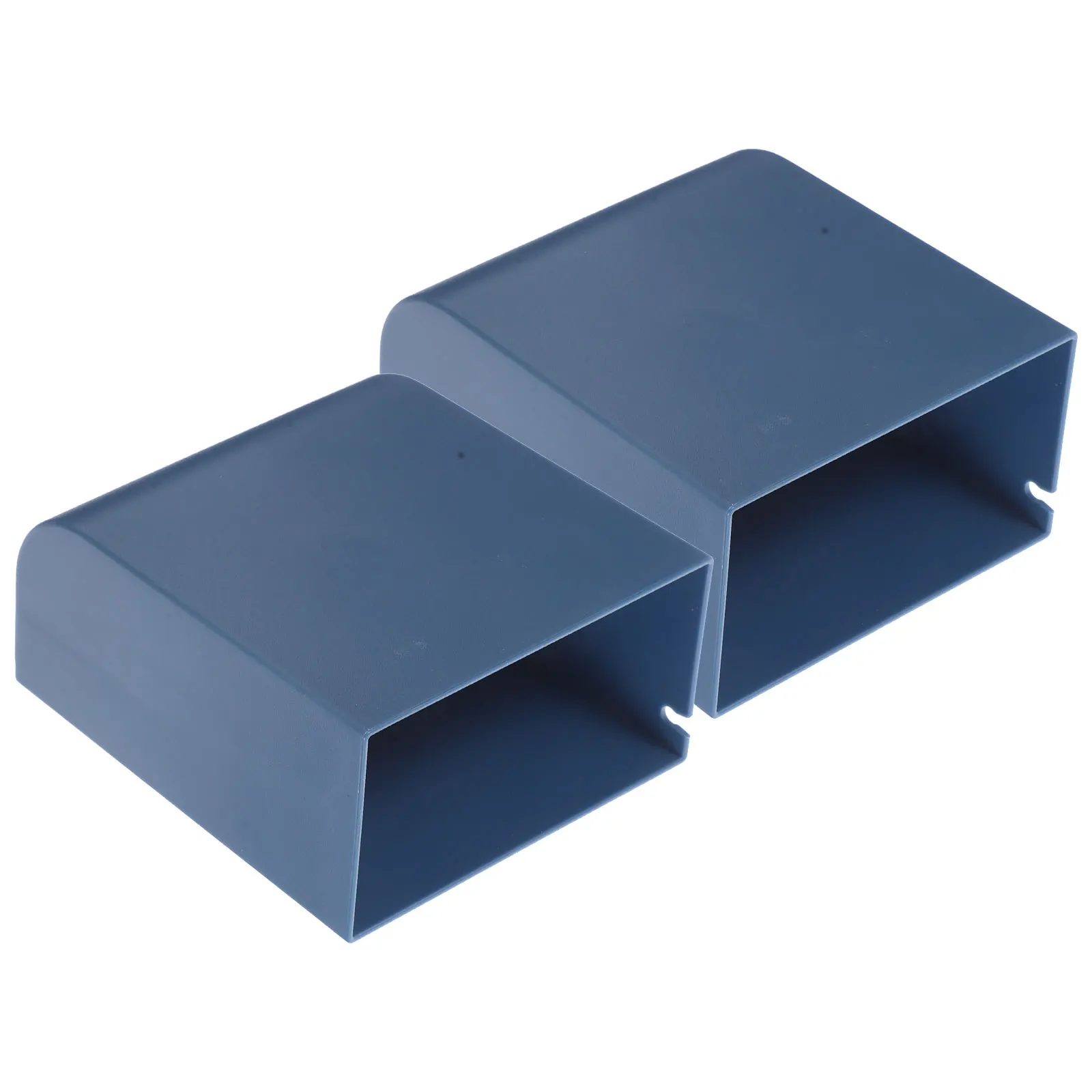 

2pcs Mounted Pen Storage Box PP Material Strong Load Bearing Easy Install Space Saving Organizer for Home Office Stick