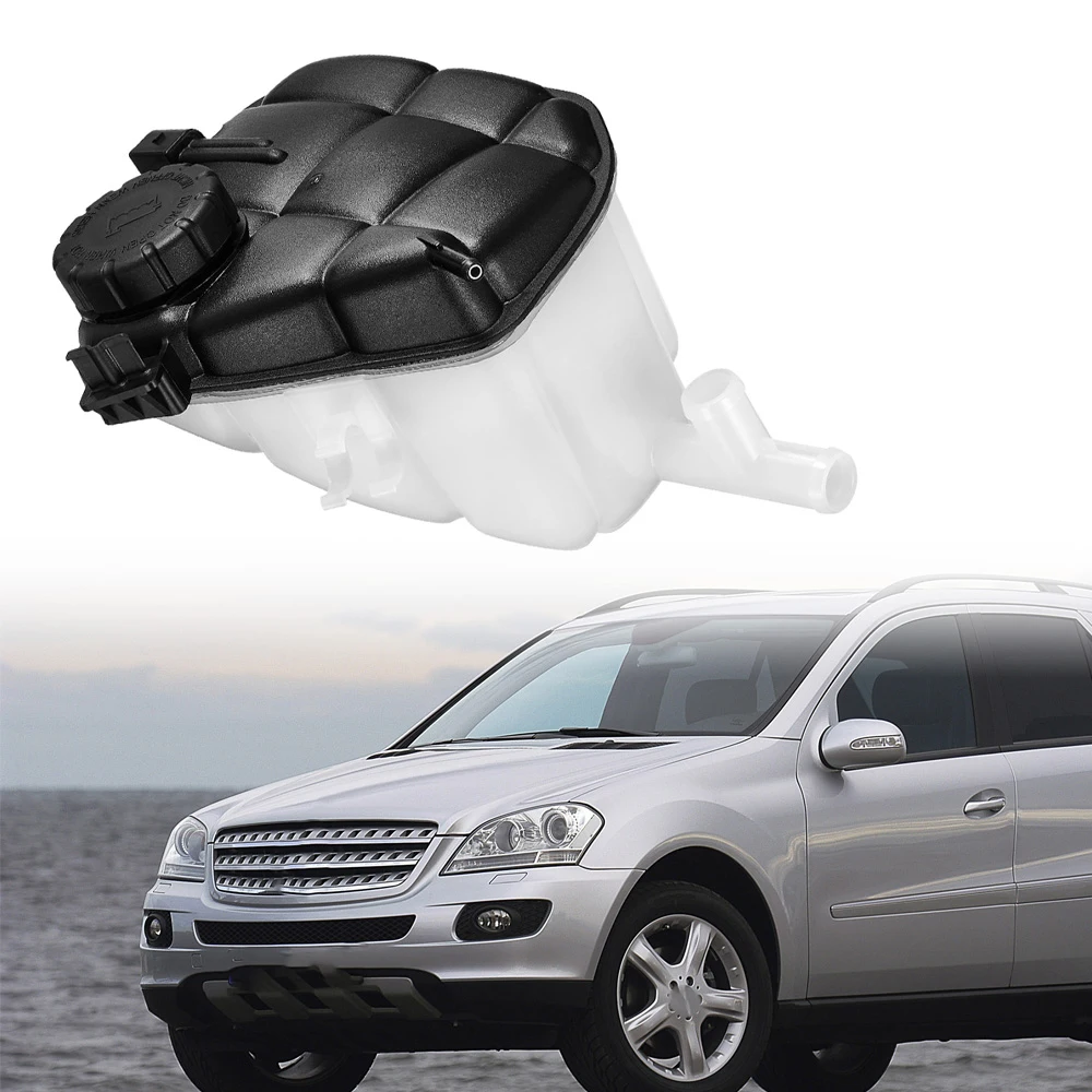

Coolant Radiator Reservoir Tank With Cap and 2 Pins Sensor For Mercedes-Benz ML320 ML350 ML450 ML500 ML550 1645000049 2105010715