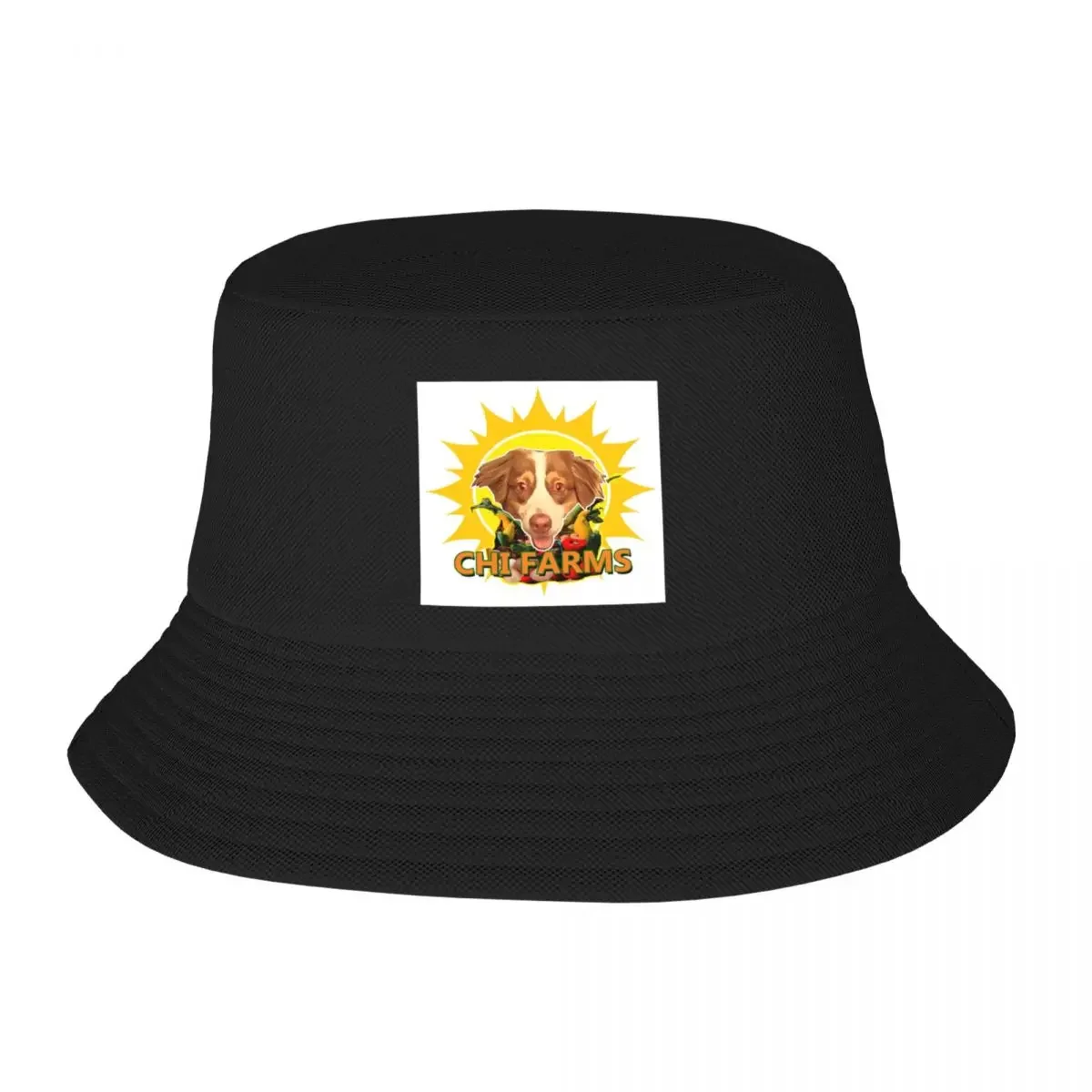 

Chi Farms Logo Bucket Hat fishing hat Anime Girl'S Hats Men's