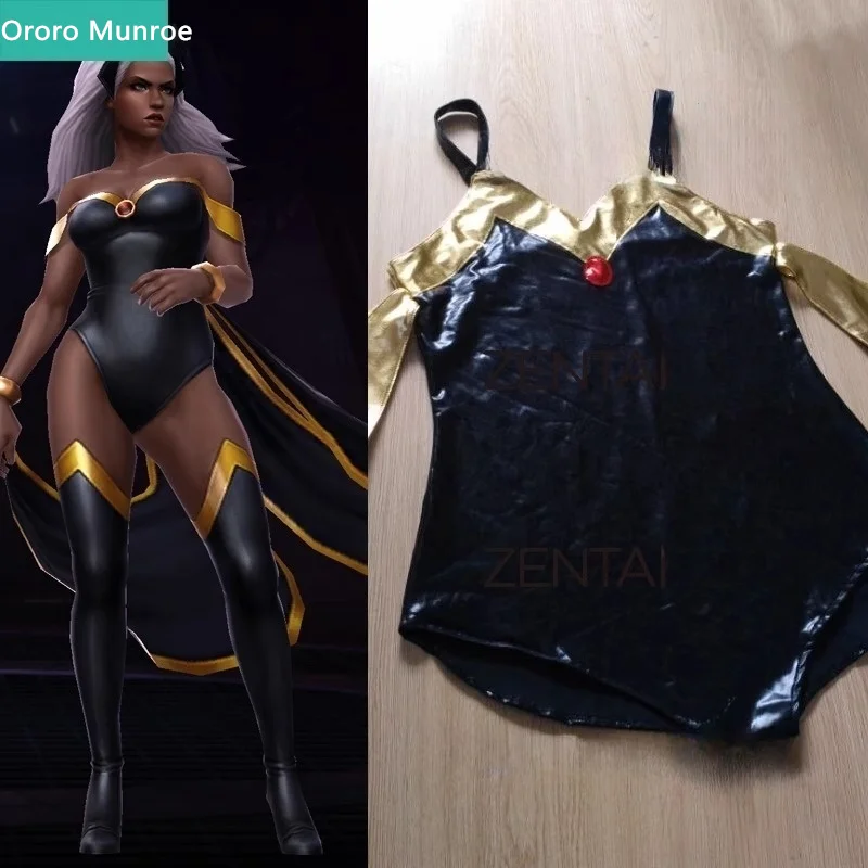 Аниме X-MAN Storm Ororo Munroe Косплей Костюм Сексуальность Аниме X-MAN Storm Ororo Munroe Косплей Костюм Сексуальность