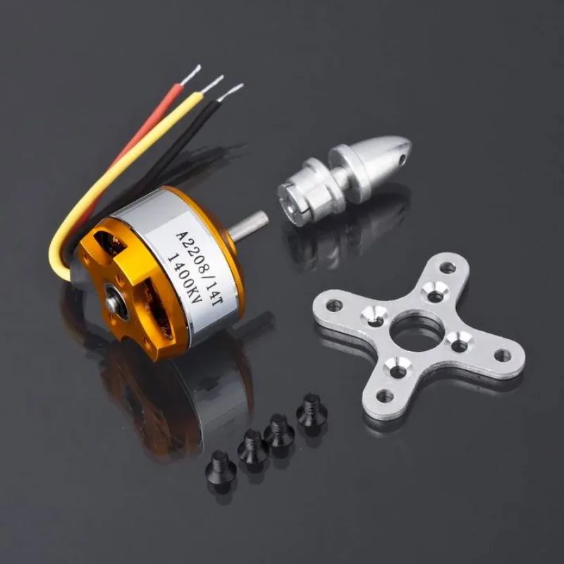 XXDA2208 Brushless Power Motor Multiple KV Options Suitable For Fixed Wing KT Craft RC Model Stable Output Assembly Components