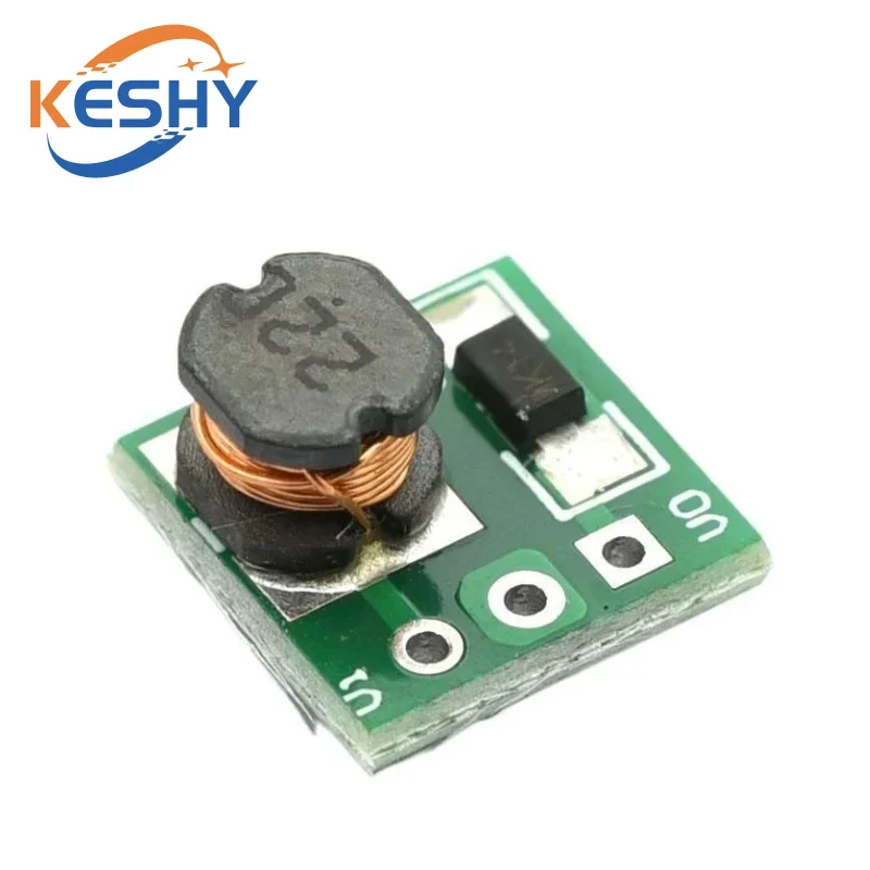 0,9–5 V bis 5 V DC-DC-Aufwärts-Leistungsmodul, Spannungs-Boost-Konverterplatine, 1,5 V, 1,8 V, 2,5 V, 3 V, 3,3 V, 3,7 V, 4,2 V bis 5 V