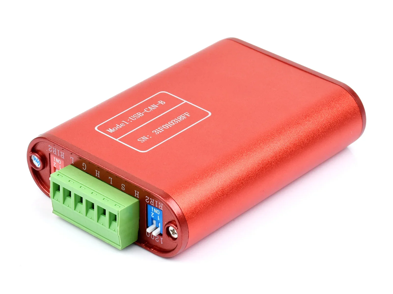 Waveshare IIndustrial Isolation lUSB To CAN Adapter, Dual-Channel, Supports Protocol Conversion Between USB And CAN Bus