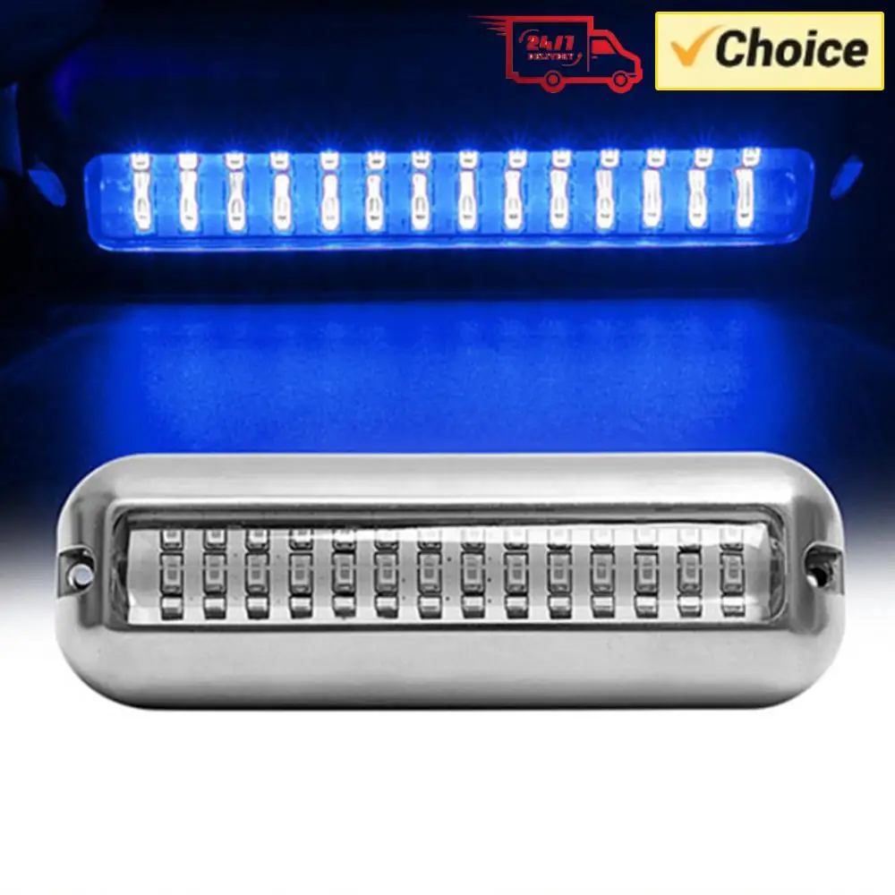 

42LED Marine Navigation Light Stainless Steel Sailing Signal Light 10-30V Marine Boat Lamp IP68 Waterproof Ship Boat Accessories