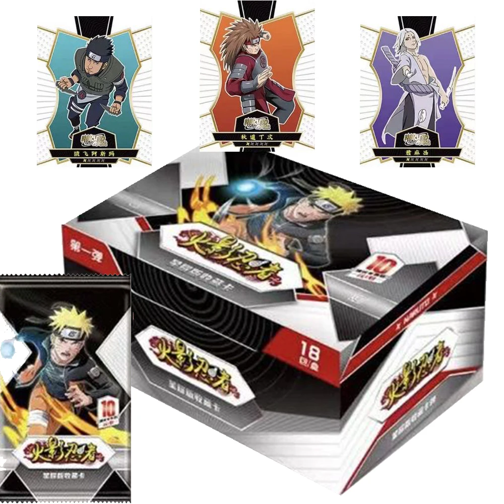 

Genuine NARUTO Collection Cards for Children Starry Edition Rare Limited High Quality Exquisite Cards Toys Boys Festivals Gifts